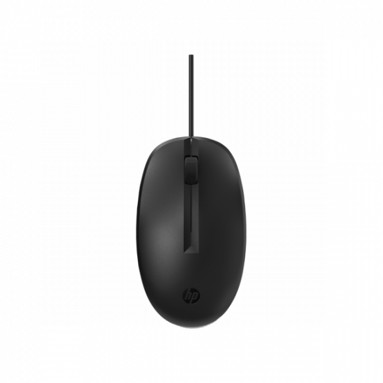 HP vezetékes egér 125 - fekete