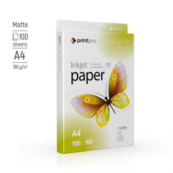 COLORWAY Fotópapír, PrintPro matt, 190g/m, A4, 100pc. (PME190100A4)