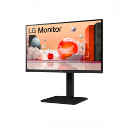 LG IPS monitor 23.8" 24BA550, 1920x1080, 16:9, 250cd/m2, 5ms, VGA//HDMI/DisplayPort/3xUSB, áll. mag.,Pivot, hangszóró