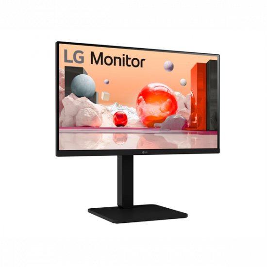 LG IPS monitor 23.8" 24BA550, 1920x1080, 16:9, 250cd/m2, 5ms, VGA//HDMI/DisplayPort/3xUSB, áll. mag.,Pivot, hangszóró