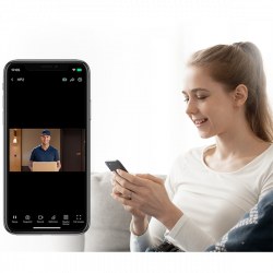 EZVIZ HP2 vezeték nélüli kukucskáló beltéri képernyővel, élő képpel, 4,3 színes képernyő, 1080p, 146° látószög, 2200 mAh