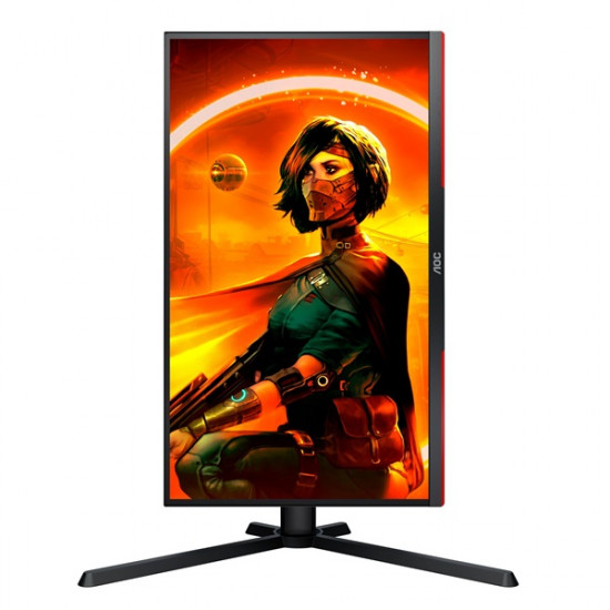 AOC Gaming 240Hz monitor 24.5" 25G3ZM/BK, 1920x1080, 16:9, 300cd/m2, 1ms, 2xHDMI/DisplayPort, áll. mag, pivot