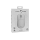 WHITE SHARK AERO-W WGM-5015W gamer egér, 10.000 dpi, 6 gombos fehér