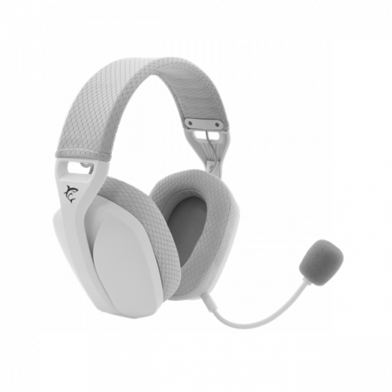 WHITE SHARK BUTTERFLY-W, GH-2442W, vezeték nélküli gamer fejhallgató, fehér