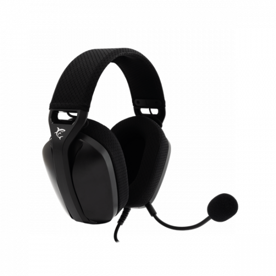 WHITE SHARK SPARROW-B, GH-2443B, gamer fejhallgató, fekete, (3.5 Jack 4 pin.)