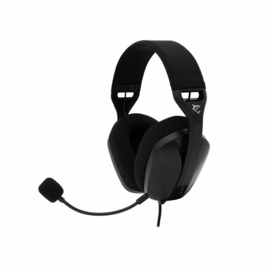 WHITE SHARK SPARROW-B, GH-2443B, gamer fejhallgató, fekete, (3.5 Jack 4 pin.)