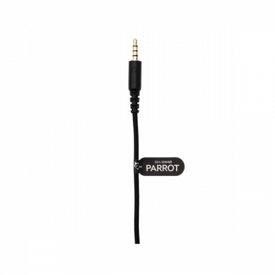 WHITE SHARK PARROT-B, GH-2440B, gamer fejhallgató, fekete