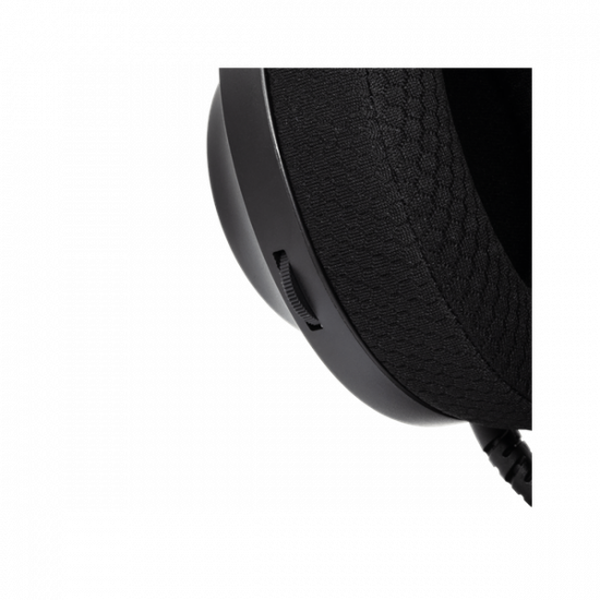 WHITE SHARK PARROT-B, GH-2440B, gamer fejhallgató, fekete