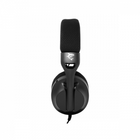 WHITE SHARK PARROT-B, GH-2440B, gamer fejhallgató, fekete