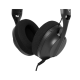 WHITE SHARK PARROT-B, GH-2440B, gamer fejhallgató, fekete