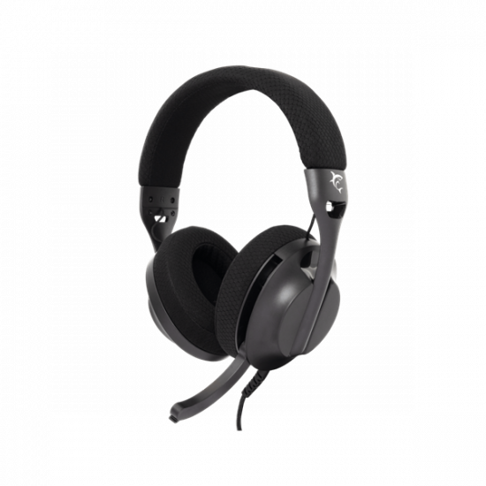 WHITE SHARK PARROT-B, GH-2440B, gamer fejhallgató, fekete