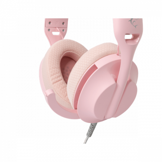 WHITE SHARK PARROT-P, GH-2440P, gamer fejhallgató, pink