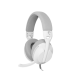 WHITE SHARK PARROT-W/G, GH-2440W/G, gamer fejhallgató, fehér/szürke