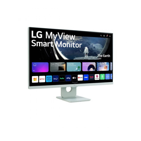 LG Smart IPS monitor 31.5" 32SR50F-W, 1920x1080, 16:9, 250cd/m2, 5ms, 2xHDMI/2xUSB/Bluetooth/AirPlay, hangszóró