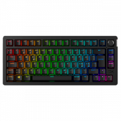 HP HYPERX vezeték nélküli mechanikus gaming billentyűzet Alloy Rise 75 piros switch - amerikai lokalizáció