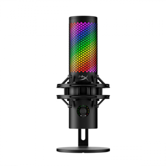 HP HYPERX vezetékes mikrofon QuadCast 2 S RGB - fekete