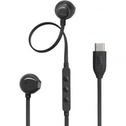 JBL Tune 305 (USB-C Vezetékes fülhallgató), Fekete