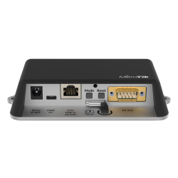 MIKROTIK Wireless Router 2,4GHz, 1x100Mbps, 2xMiniSIM, LTE 3G modem, GPS, kültéri - RB912R-2ND-LTM&EC200A-EU
