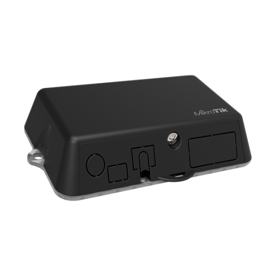 MIKROTIK Wireless Router 2,4GHz, 1x100Mbps, 2xMiniSIM, LTE 3G modem, GPS, kültéri - RB912R-2ND-LTM&EC200A-EU