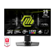 MSI Monitor GAMING MAG 255PXF 24,5" FHD Rapid IPS 1920x1080, 16:9, 300Hz, 1000:1, 0,5ms, 2x HDMI, DP, Pivot, Black