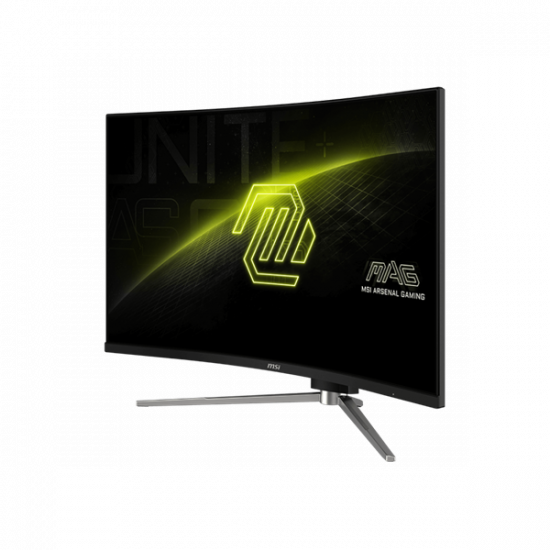 MSI Monitor GAMING MAG 325CQRF QD E2 31,5" Ívelt Rapid VA WQHD 2560x1440, 16:9 180Hz 0,5ms 3500:1, 2x HDMI, DP, USB-C