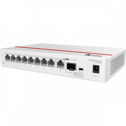 Huawei eKit Switch 8x1000Mbps + 1x1000Mbps + 1x1000Mbps SFP, Nem menedzselhető, Asztali, fanless - S110-8T2ST