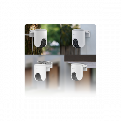 EZVIZ H8c 4K 8MP, kültéri kamera, 360° panorám és színes éjszakai látás, alakérzékelés, zoom követés, kétirányú beszéd