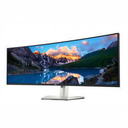 DELL LED IPS Curved Monitor 49" U4924DW 5120 x 1440, 2000:1, 350cd, 8ms,HDMI, DP, USB-C, fekete