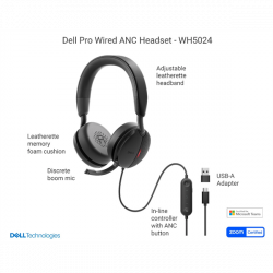 Dell Pro Wired ANC Headset WH5024