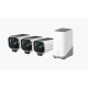 ANKER EUFYCAM S3 Pro Biztonsági Kamera Rendszer (3+1) 4K UHD, Beépített Napelem, BionicMind, kültéri - T88933W1