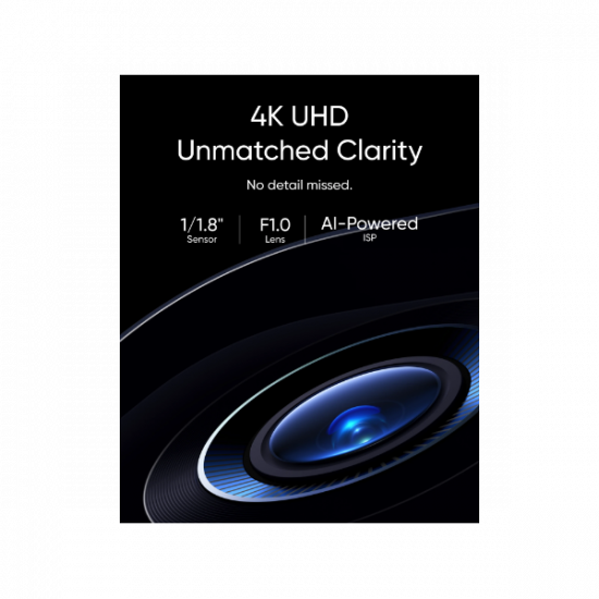 ANKER EUFYCAM S3 Pro Biztonsági Kamera Rendszer (4+1) 4K UHD, Beépített Napelem, BionicMind, kültéri - T88943W1