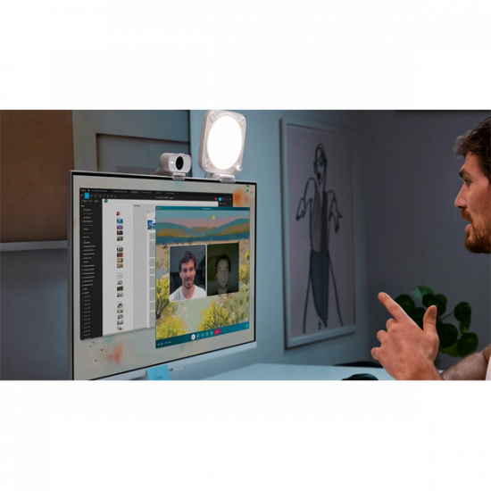 CORSAIR ELGATO Webkamera FACECAM NEO, 1080p,60FPS, HDR, Autofocus, USB-C kábellel, fehér