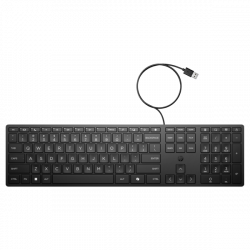 HP vezetékes billentyűzet 320K - fekete