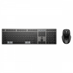 HP vezeték nélküli billentyűzet és egér, többeszközös 720 - fekete
