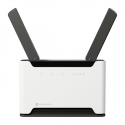 MIKROTIK Wireless Router DualBand, 5x1000Mbps, Chateau PRO ax, WiFi6, Asztali - H53UiG-5HaxQ2HaxQ