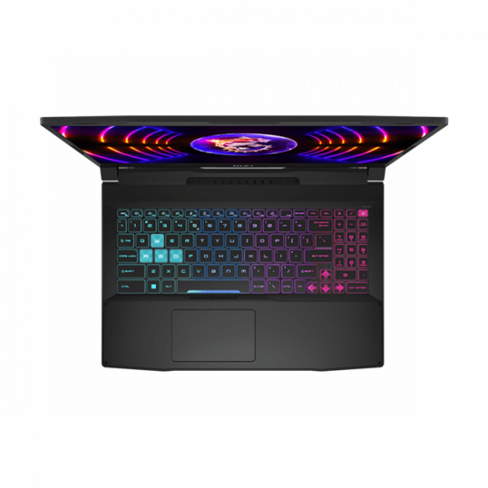 MSI Gaming NB Katana 15 B13VEK-2286, 15.6" QHD 165Hz, i7-13620H, 16GB, 512GB M.2, RTX 4050 6GB, noOS, Fekete