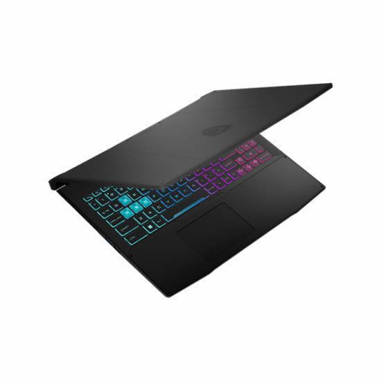 MSI Gaming NB Katana 15 B13VEK-2286, 15.6" QHD 165Hz, i7-13620H, 16GB, 512GB M.2, RTX 4050 6GB, noOS, Fekete