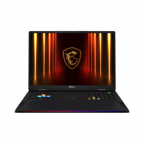 MSI Gaming NB Raider A18 HX A9WIG-064, 18" UHD+, Ryzen 9 9955HX3D, 64GB, 2TB, RTX 5080 16GB, WIN11H, Black - US KEY