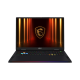 MSI Gaming NB Raider A18 HX A9WJG-063, 18" UHD+, Ryzen 9 9955HX3D, 64GB, 2TB, RTX 5090 24GB, WIN11H, Black - US KEY