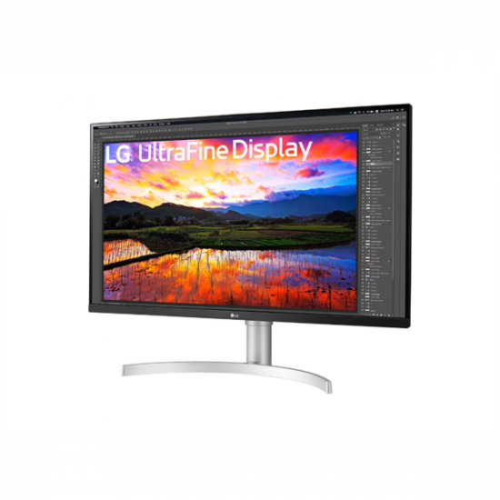 LG IPS monitor 31.5" 32UN650K, 3840x2160, 16:9, 350cd/m2, 5ms, 2xHDMI/DisplayPort, hangszóró