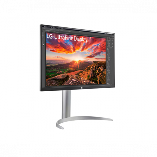 LG IPS monitor 27" 27UP850K, 3840x2160, 16:9, 400cd/m2, 5ms, HDMIx2/DisplayPort/USBx2/USB-C, hangszóró