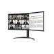 LG ívelt monitor 34" 34WR55QK, 3440x1440, 21:9, 300cd/m2, 5ms, HDMIx2/DisplayPort/USB-C