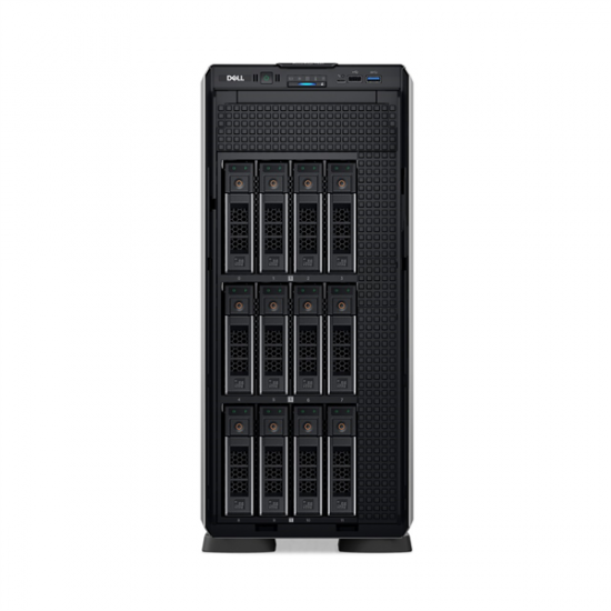 DELL ISG szerver - PE T560 torony (12x3.5"), 1x12C S4410Y 2.0GHz, 1x16GB, 1x4TB 7.2k SAS; H755, iD9 En., 2x1100W.