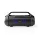 Nedis SPBB310BK akkumulátoros party boombox, 120W, Bluetooth, 10 m hatótávolság, USB, microSD , 6 óra vez nélkül