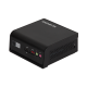 GIGABYTE PC BRIX, Intel N-series N150 3.6GHz, HDMI, 2xDisplayport, LAN, WIFI, BT, 2.5" HDD hely, 3xUSB