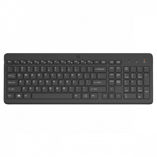 HP vezeték nélküli billentyűzet 225 - fekete