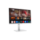 MSI Monitor Business Modern MD272UPSW 27" UHD, 3840x2160, 60Hz, IPS, 4ms, HDMI, DP, USB-C, White - SMART