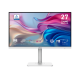 MSI Monitor Business Modern MD272UPHW 27" UHD, 3840x2160, 60Hz, IPS, 4ms, HDMI, DP, USB-C, Docking, White