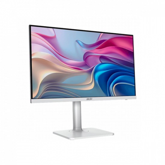 MSI Monitor Business Modern MD272UPHW 27" UHD, 3840x2160, 60Hz, IPS, 4ms, HDMI, DP, USB-C, Docking, White