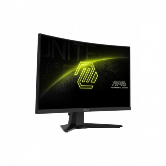 MSI Monitor GAMING MAG 244C Ívelt VA LED 23,6" FHD 1920x1080, 16:9, 3000:1 CR, 250cd/m2, 4ms, 180Hz, DP, HDMI